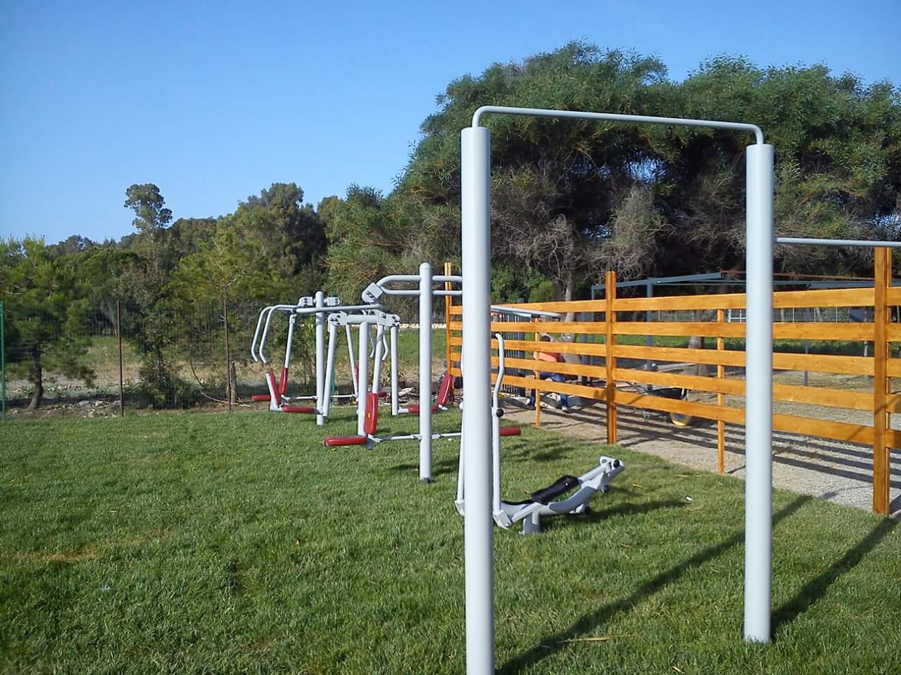 Parco per allenamento outdoor in Spiaggia in Calabria