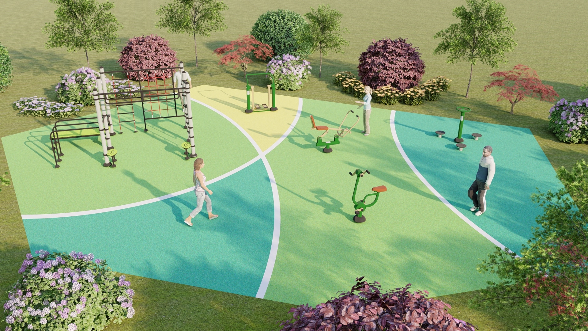 Progettazione Aree Fitness Pubbliche